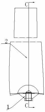 Aluminum blade of fan and manufacturing technology thereof