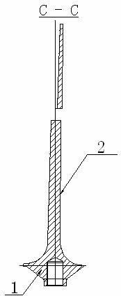 Aluminum blade of fan and manufacturing technology thereof