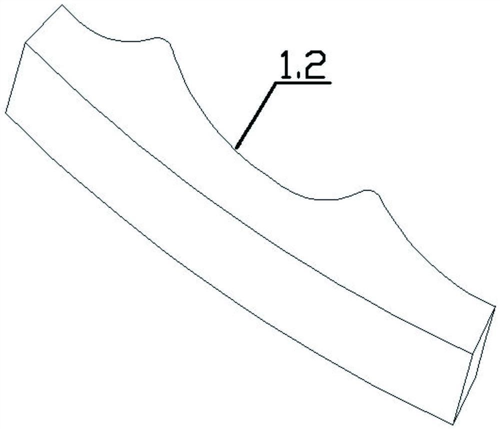 Grading method of ore ball mill