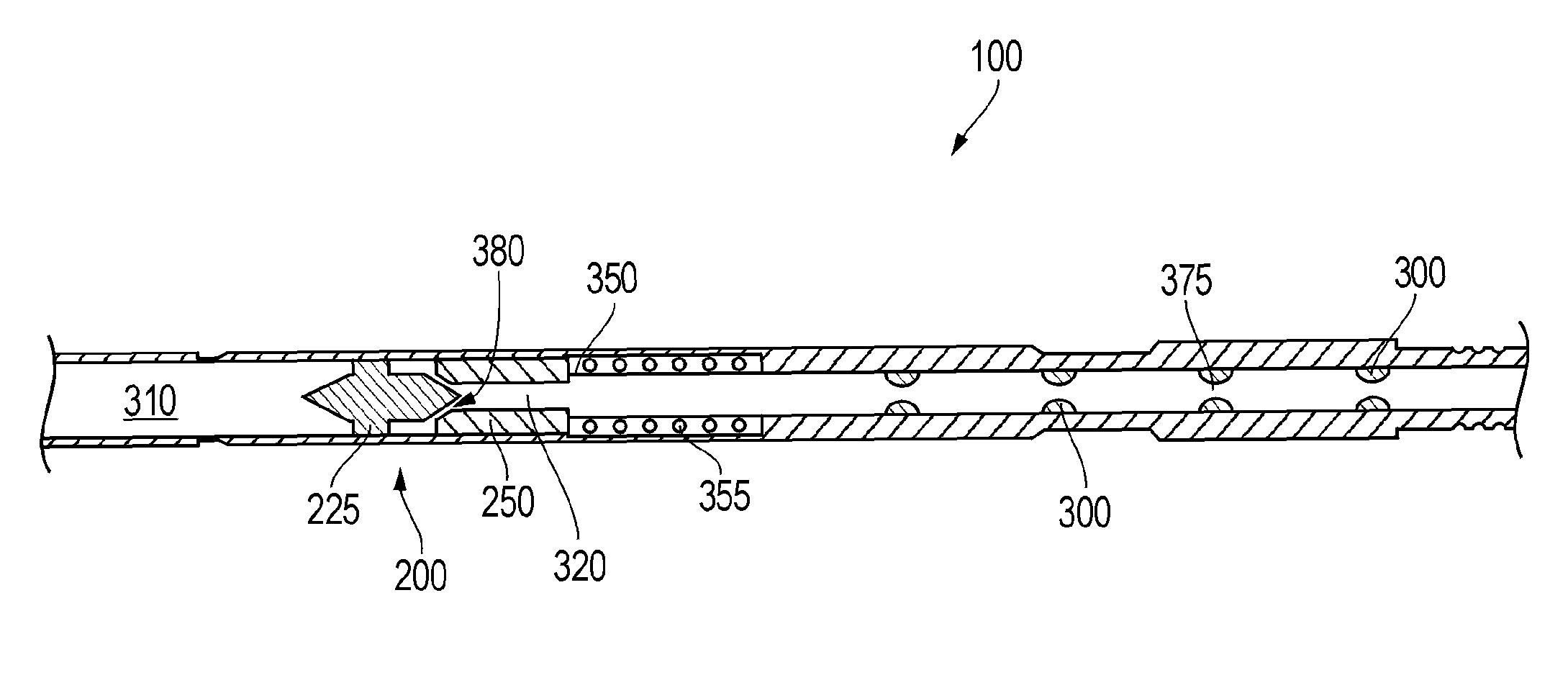 Backpressure valve for wireless communication