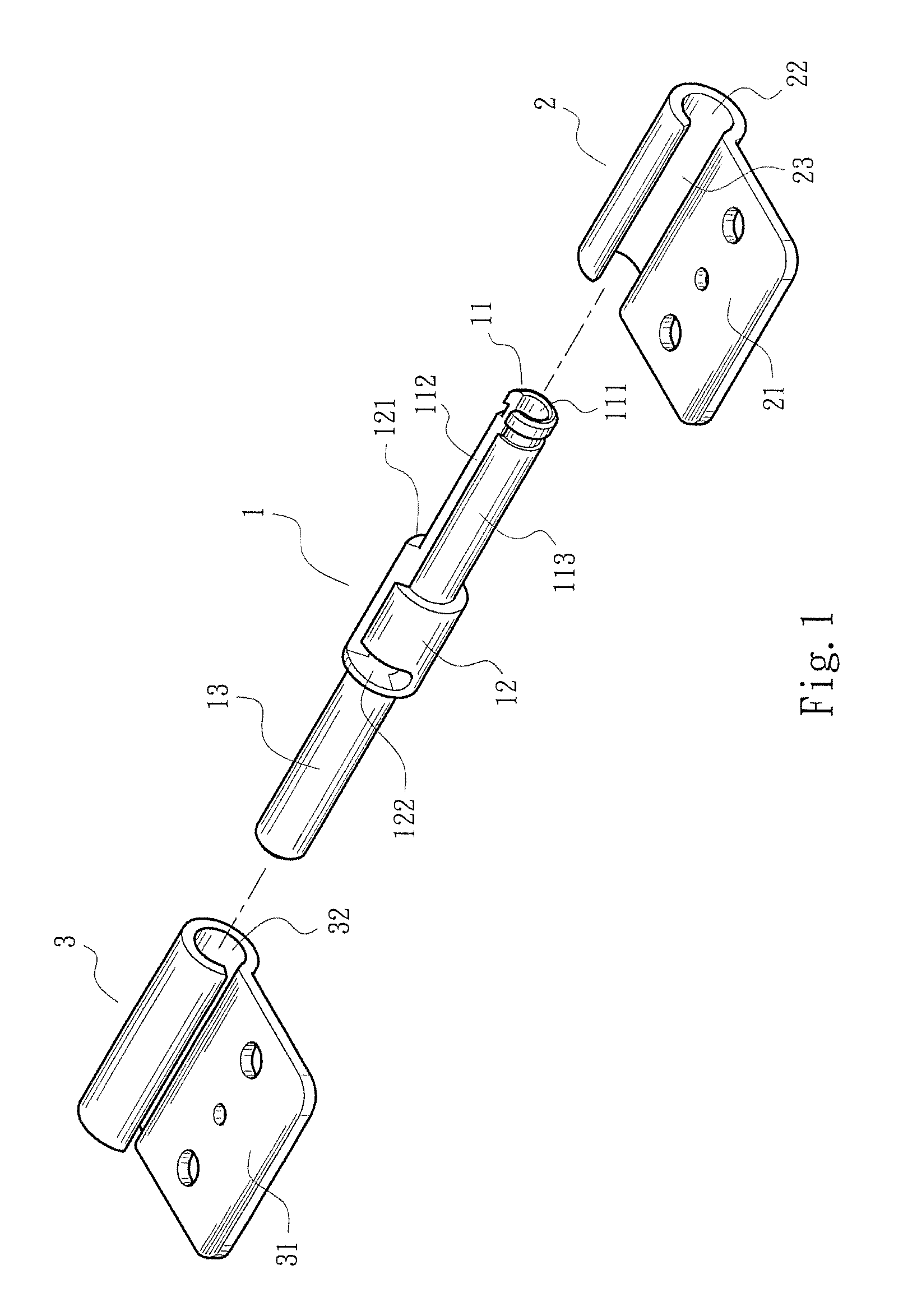 Rotary shaft wire passage structure