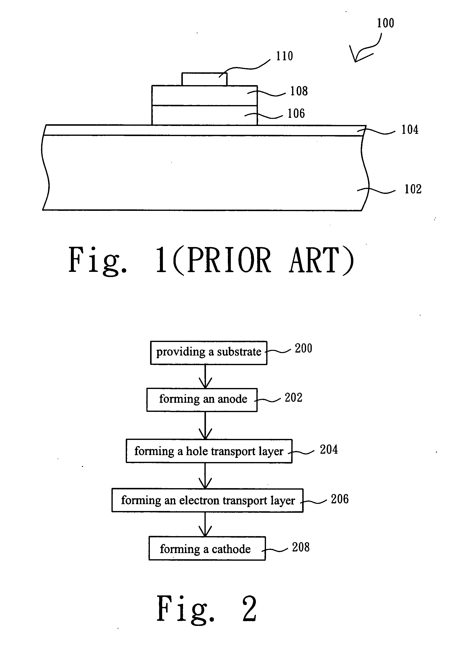 Method for manufacturing organic light-emitting diodes