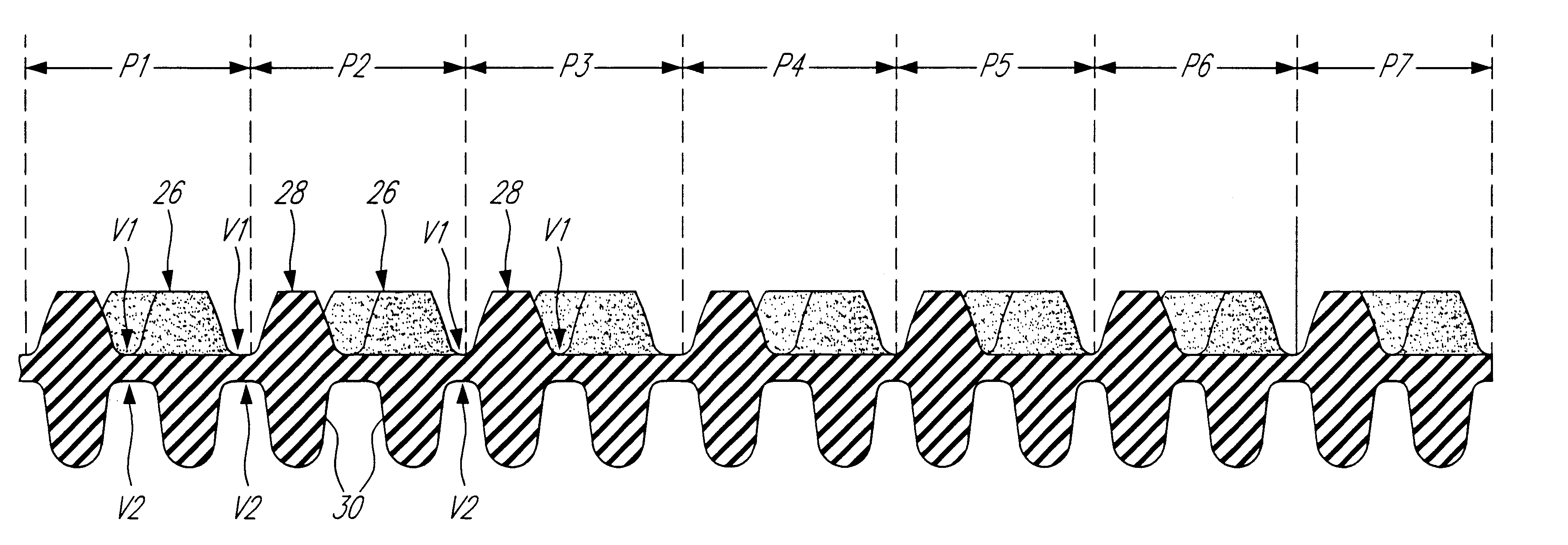 Endless belt for use with heavy duty track vehicles