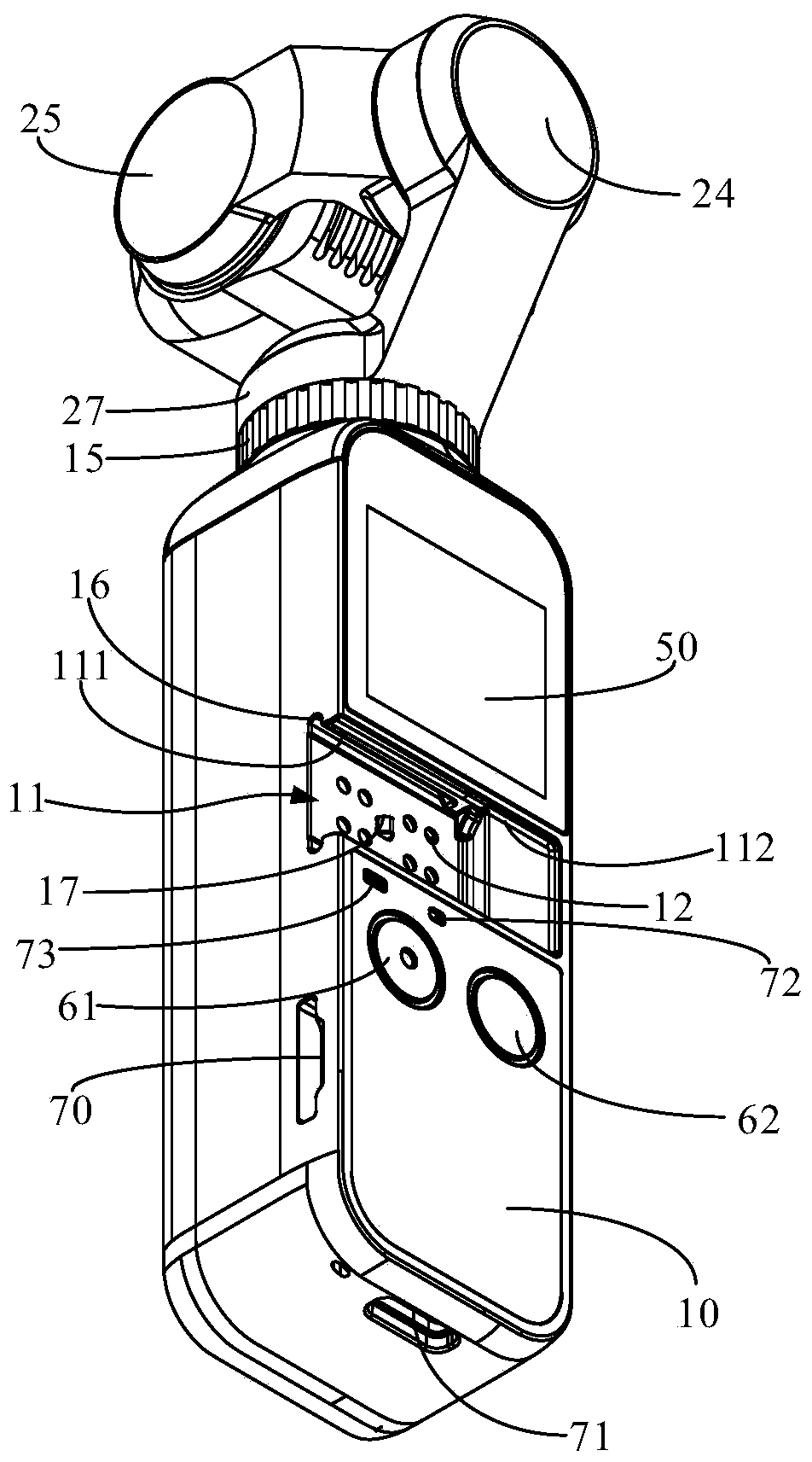 Handheld cradle head