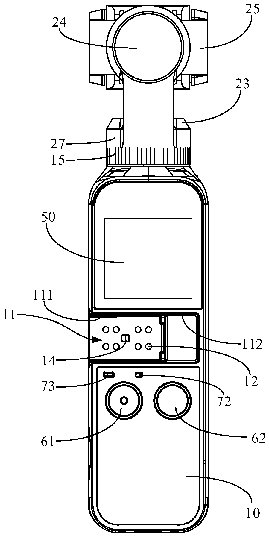 Handheld cradle head