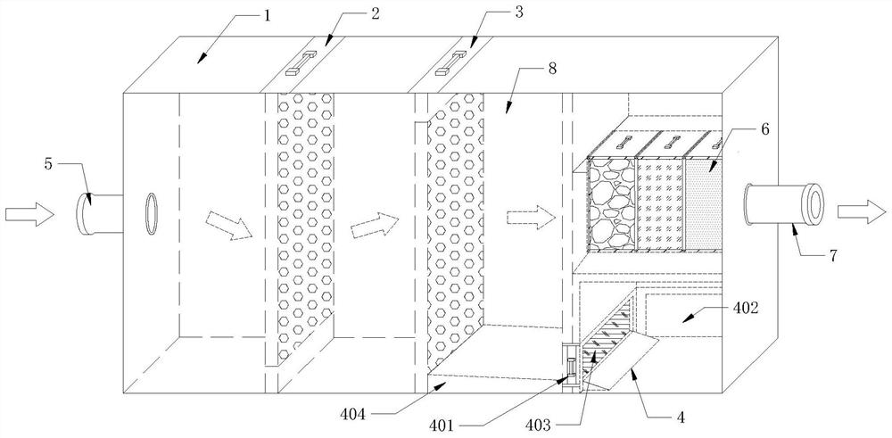 Novel composite filter for blocking silt and particles smaller than silt