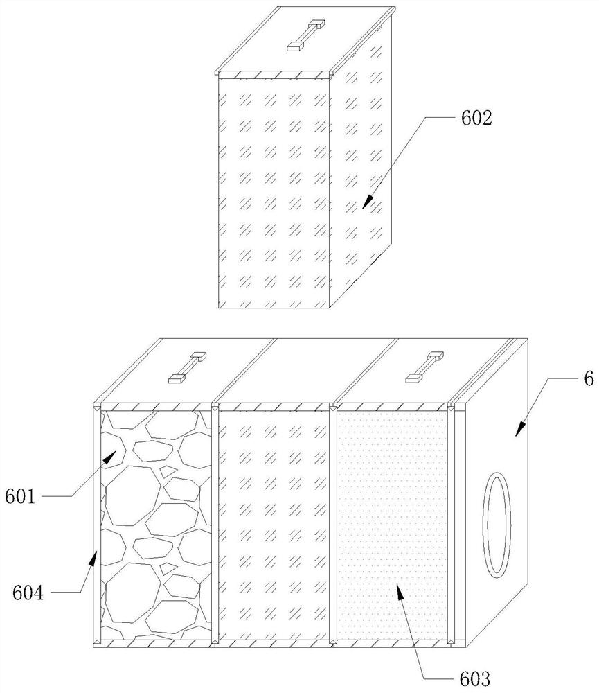 Novel composite filter for blocking silt and particles smaller than silt