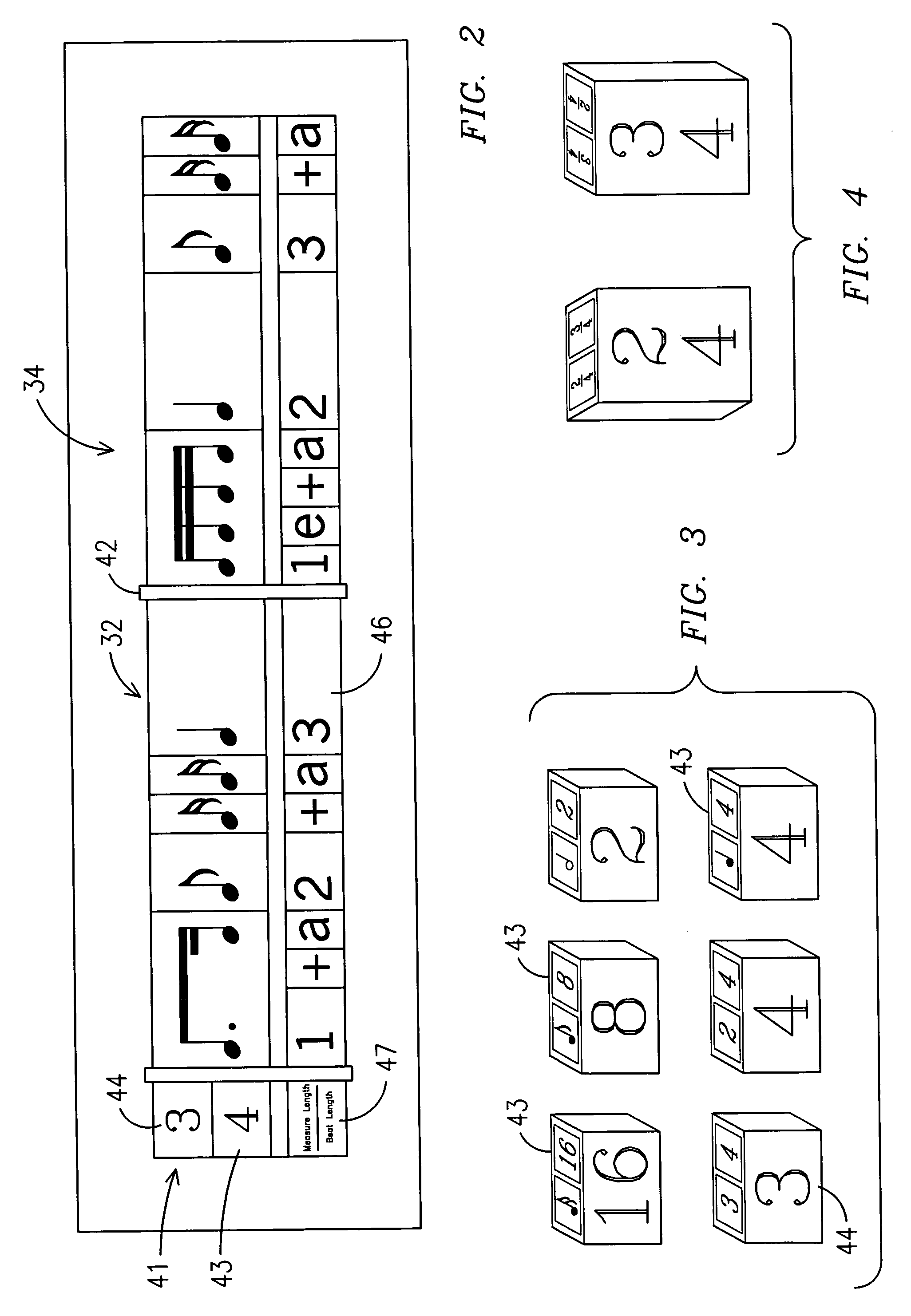 Music and math teaching system