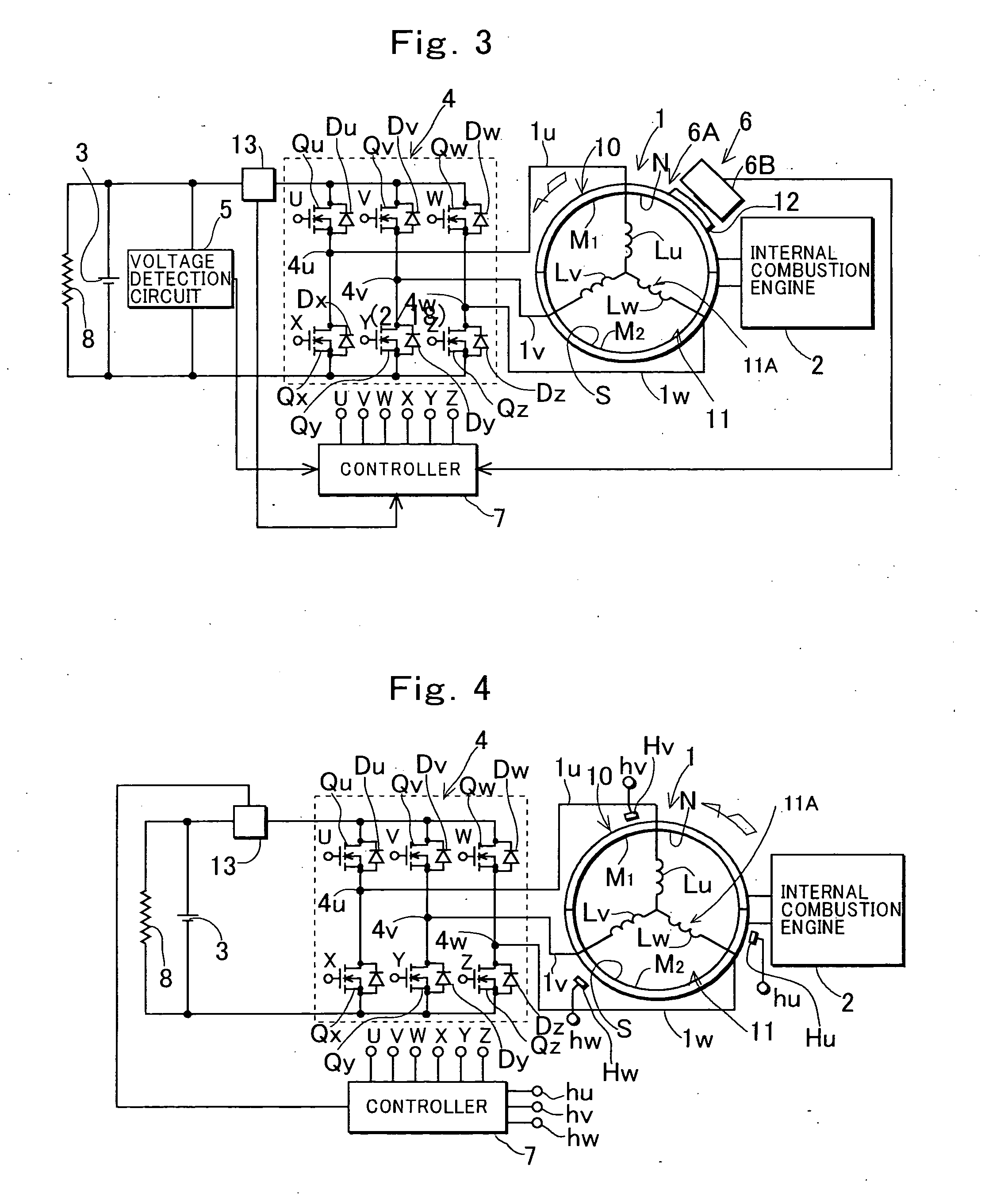 Generating device having magneto generator