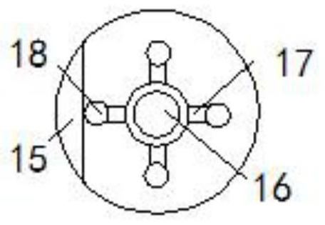 Drainage device with flood discharge function for municipal field