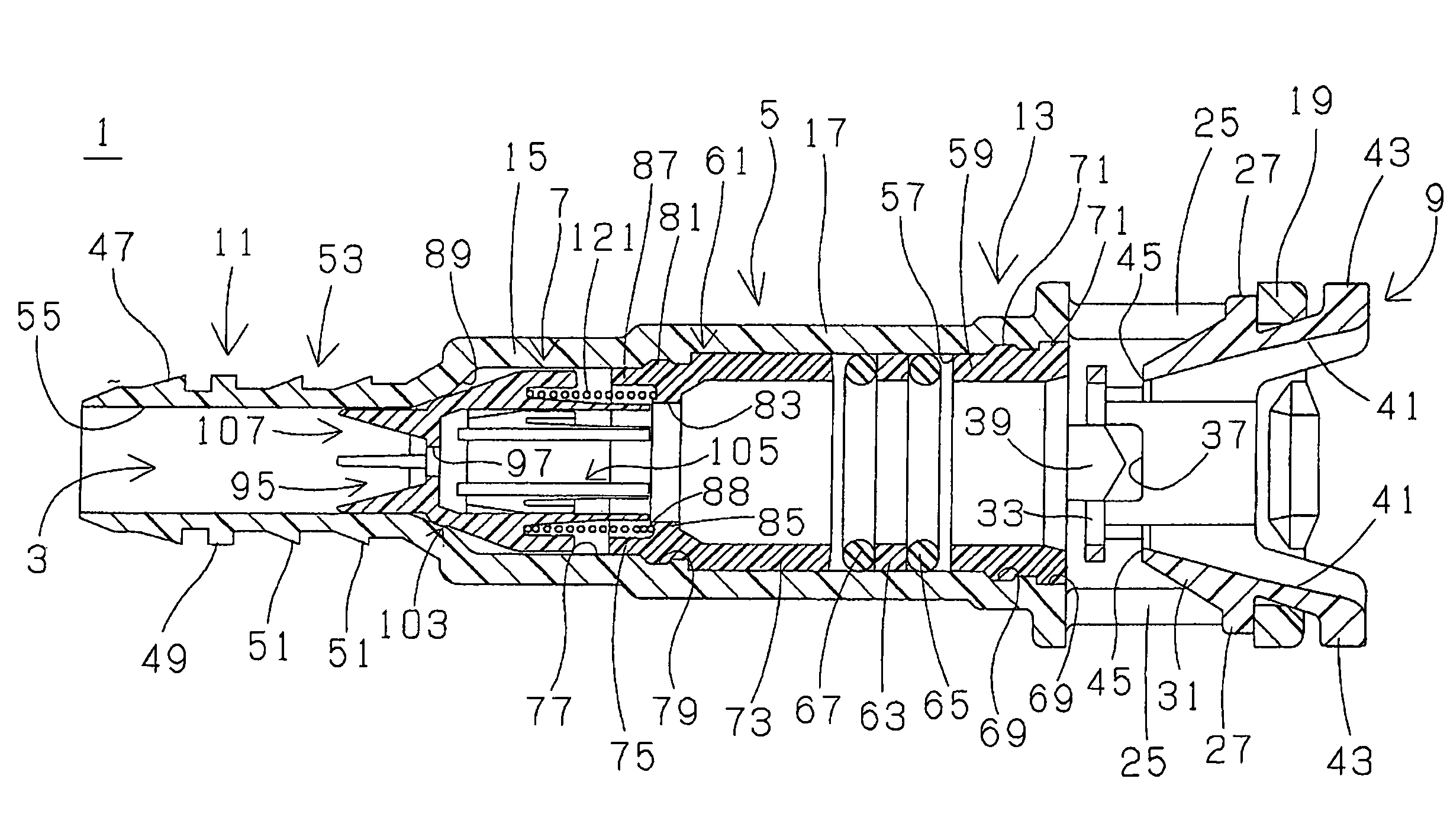 Valve connector