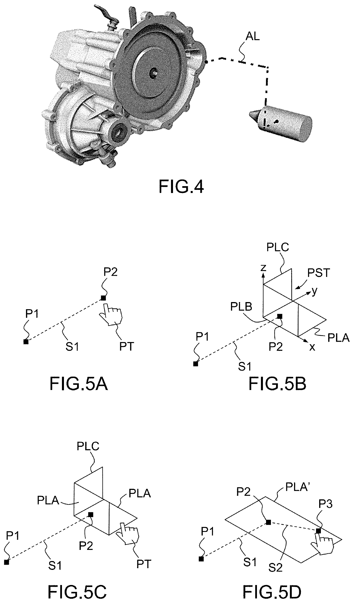 Computer-implemented method for drawing a polyline in a three-dimensional scene