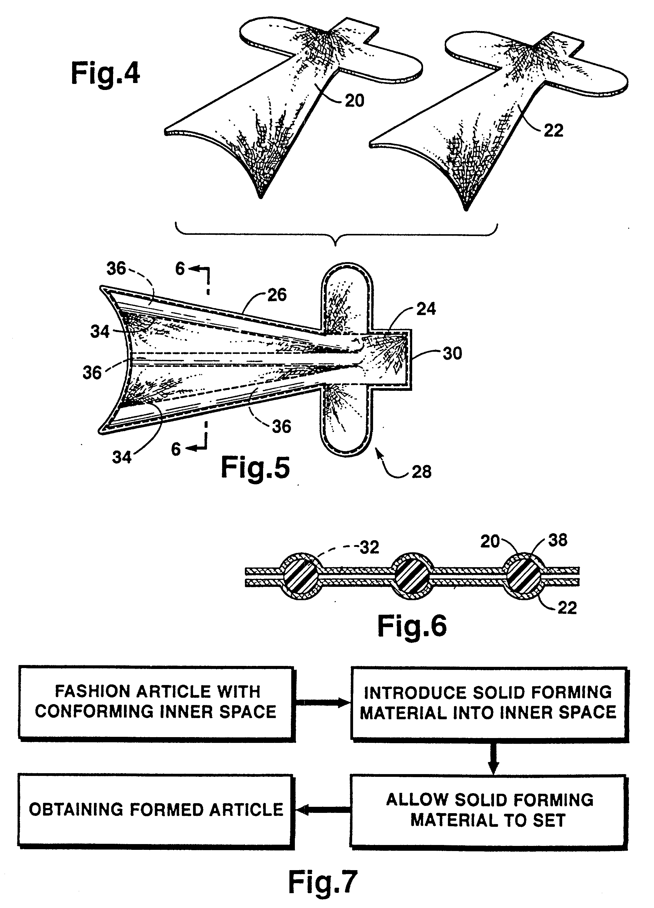 Non-mold method of forming objects and articles formed thereby