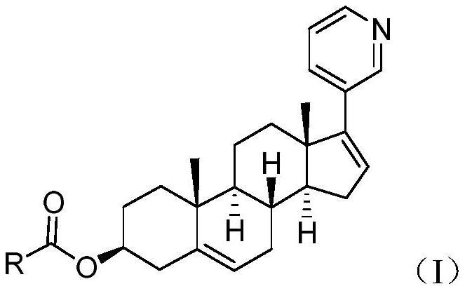 Abiraterone ester derivatives as well as preparation method and application thereof