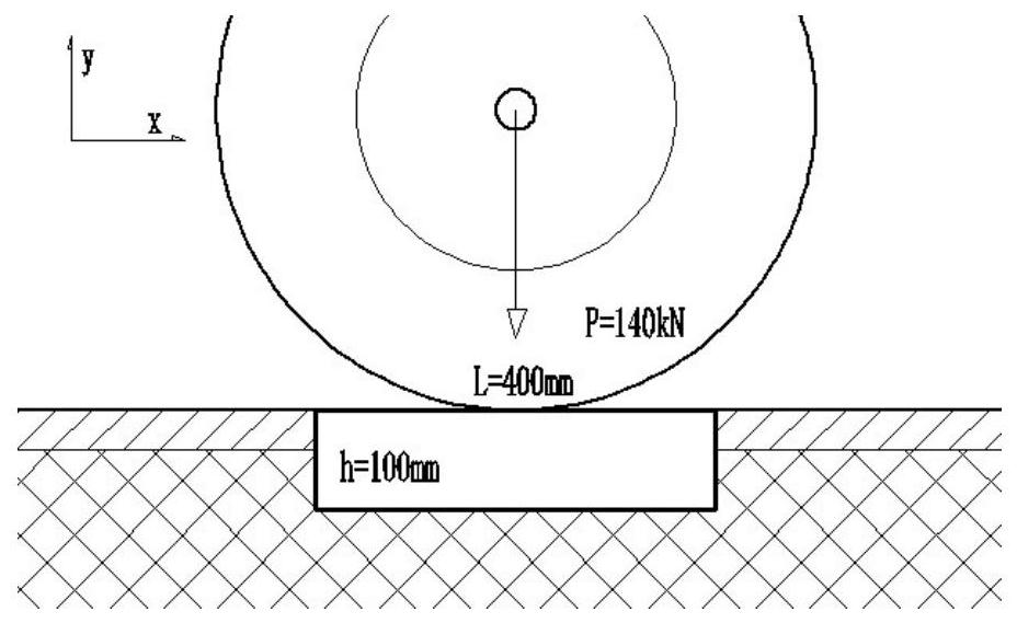 Method for filling part between road surface and embedding device