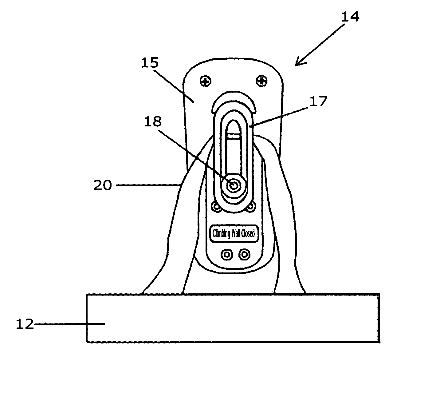 Safety mat securement assembly