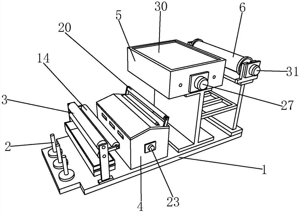 Yarn dyeing device for textile production