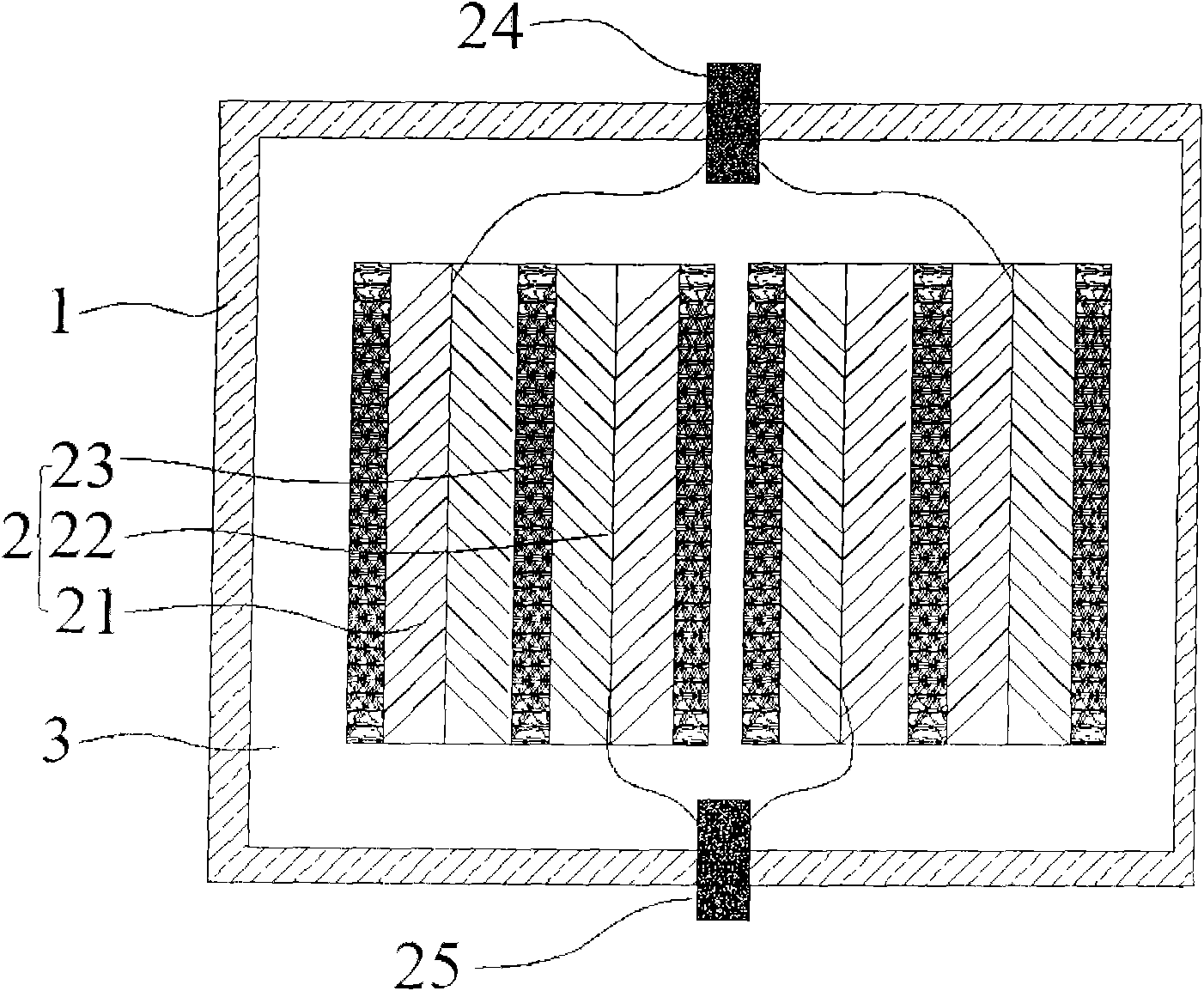 Lithium ion battery and preparation method thereof