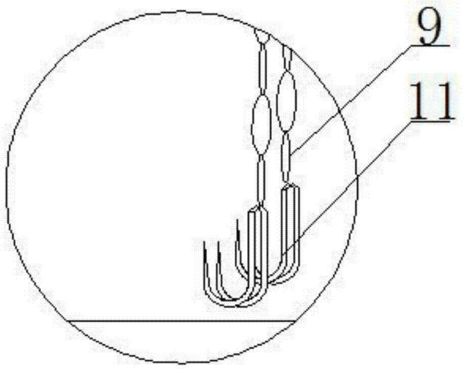 Pine oil bucket transportation vehicle with loading/unloading device