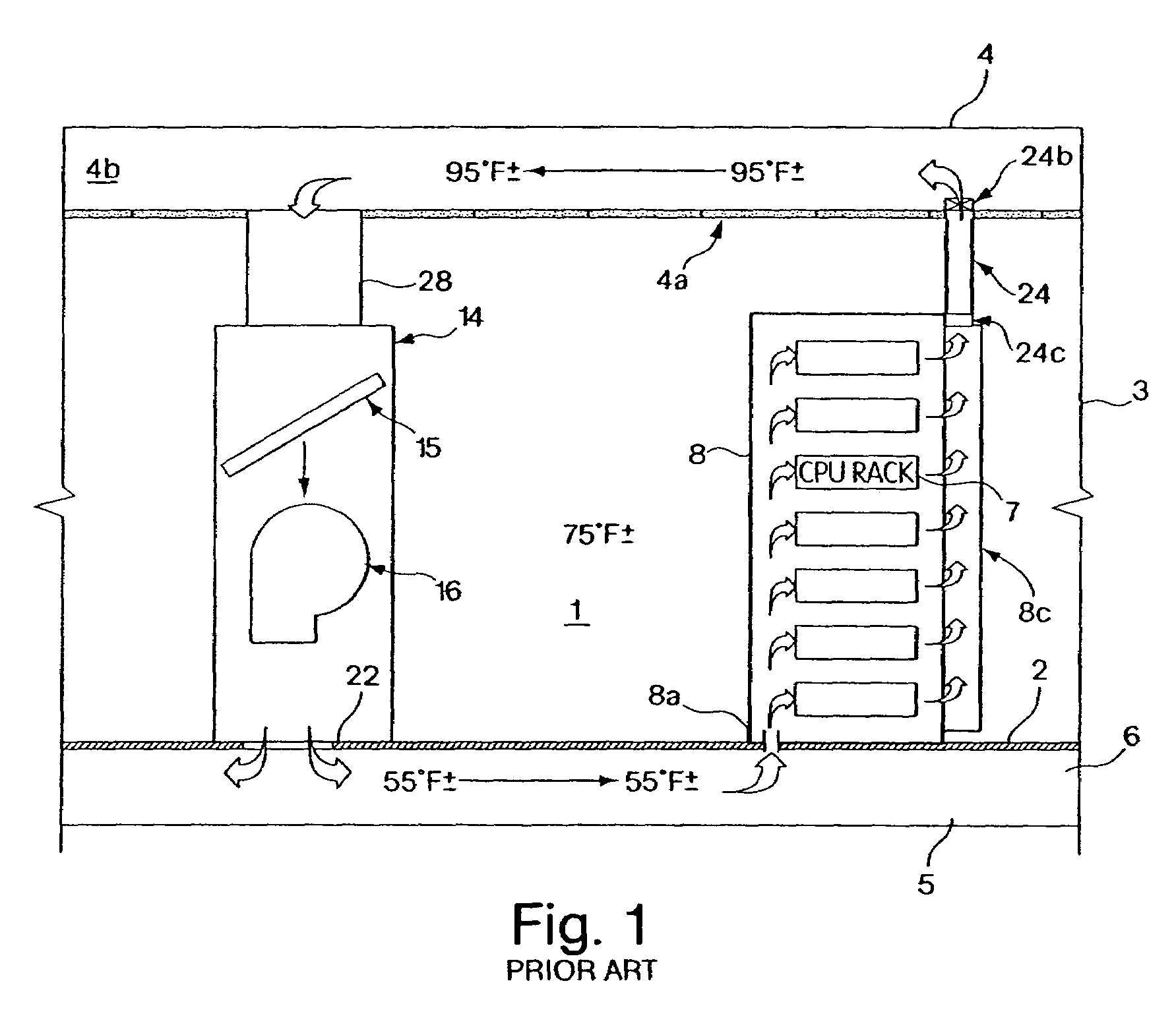 Exhaust air removal system