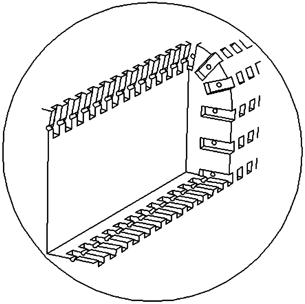 3D-printed polyetheretherketone bone tissue symbiosis multihole skeleton substitute and method thereof