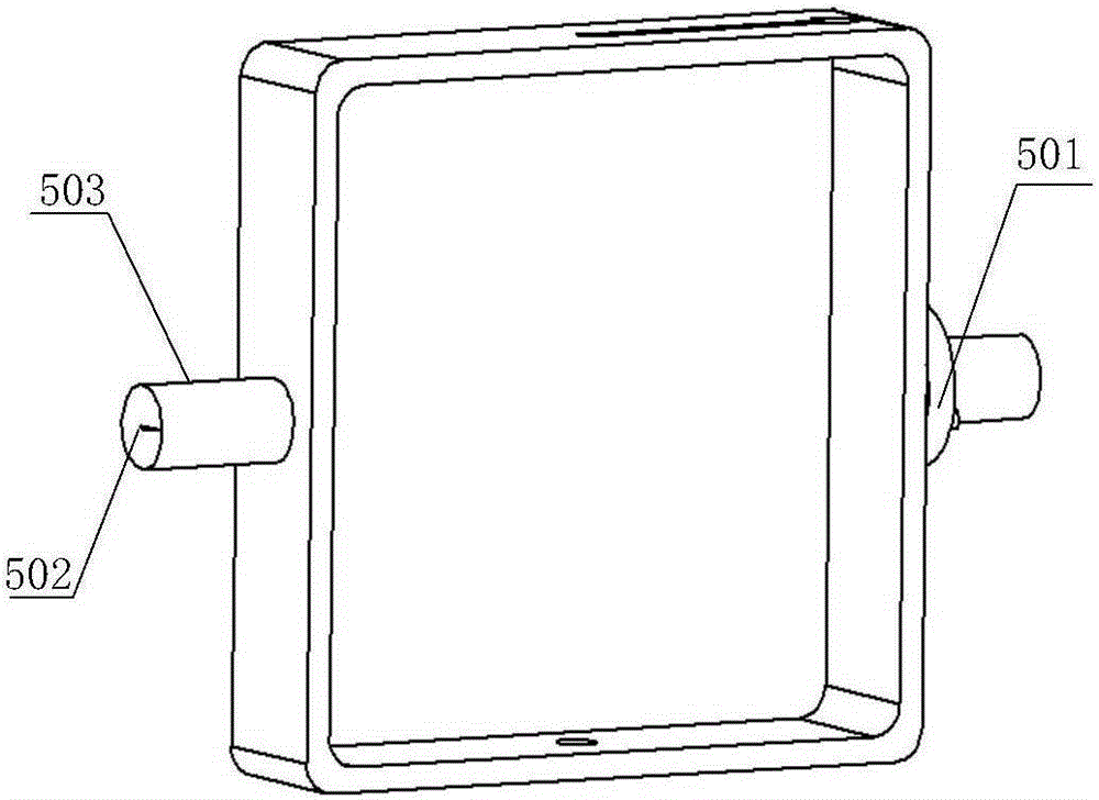 A demonstration device for gyroscope characteristics