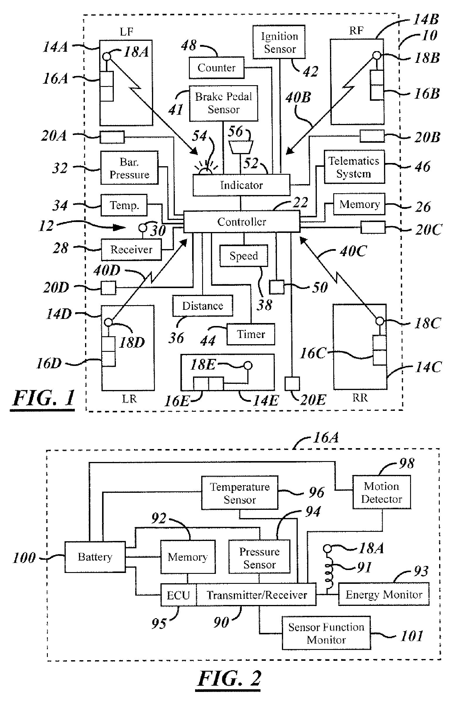 Method and apparatus for adjusting the pressure sensor measurement range in a tire pressure monitoring system