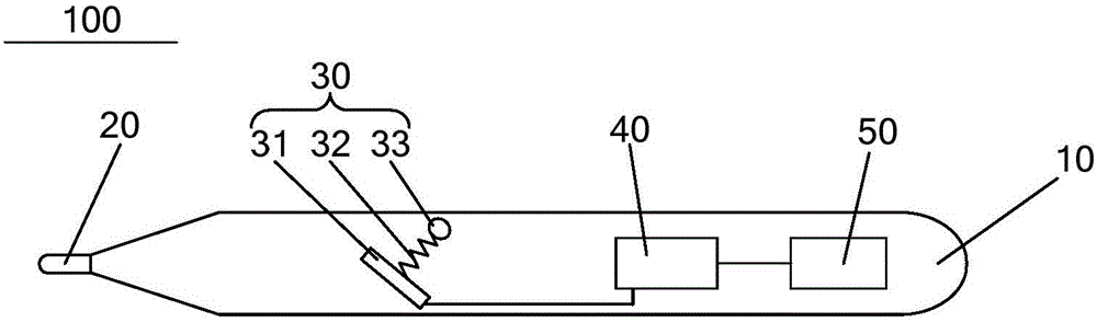 Touch pen, touch input system and control method of touch input system