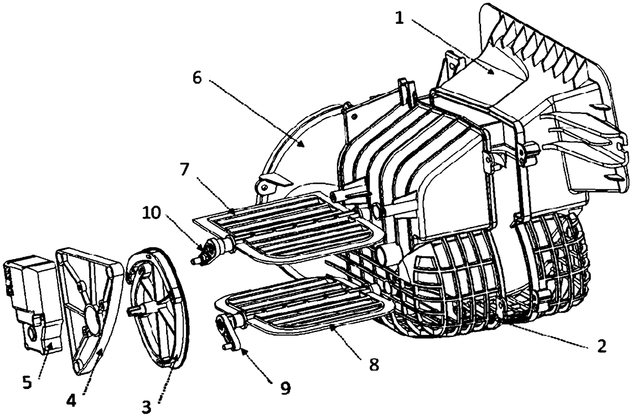 Method for improving heating performance of automobile air conditioner