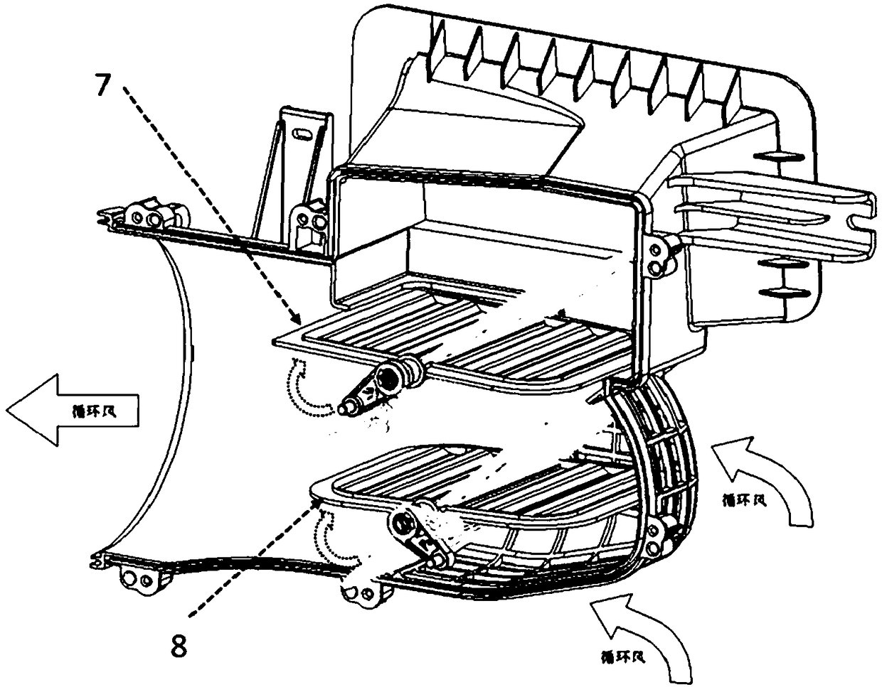 Method for improving heating performance of automobile air conditioner