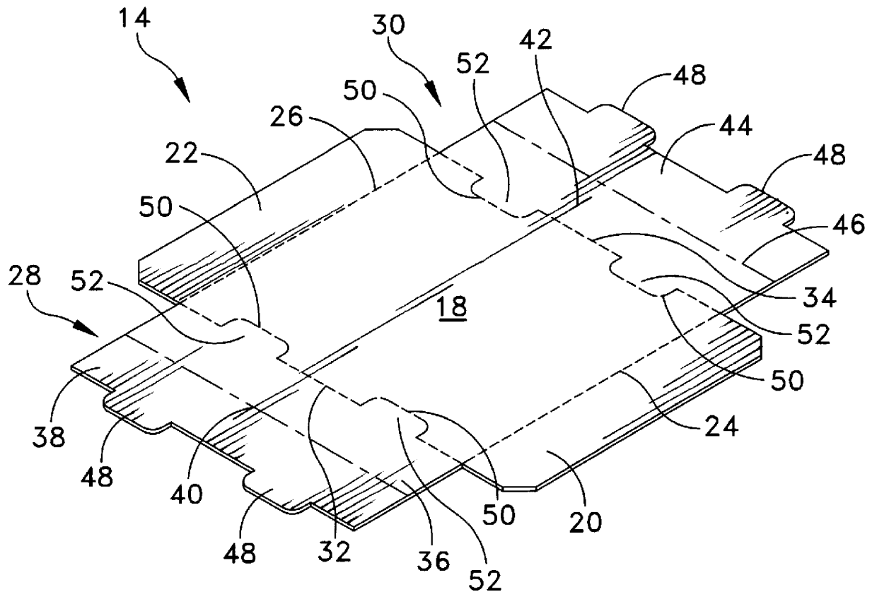 Recyclable article packaging system