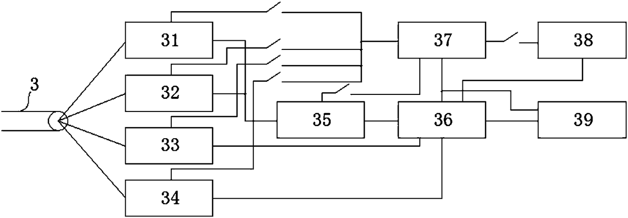 Flow measuring device for partially filled pipe drainage pipeline