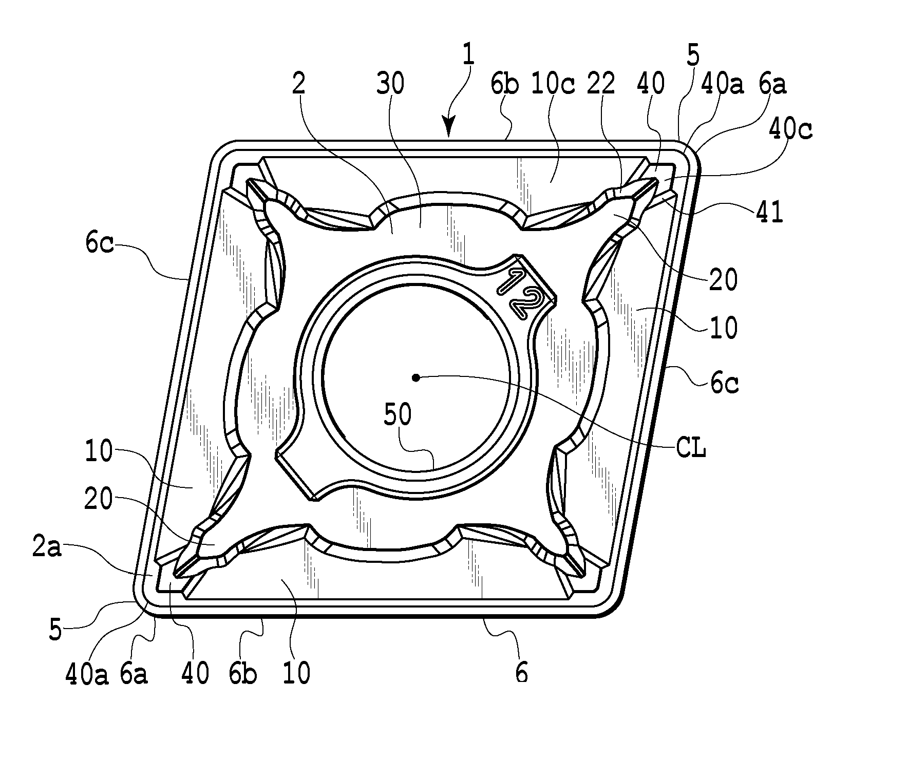 Cutting insert having chip breaker