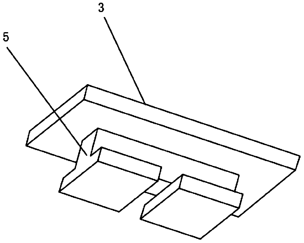 Variable side wall quick decorative keel frame