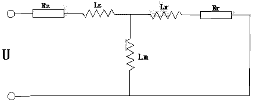 Off-line recognition method for alternating current asynchronous motor mutual inductance parameters