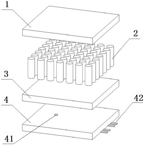 A flexible force sensor capable of measuring normal and tangential forces