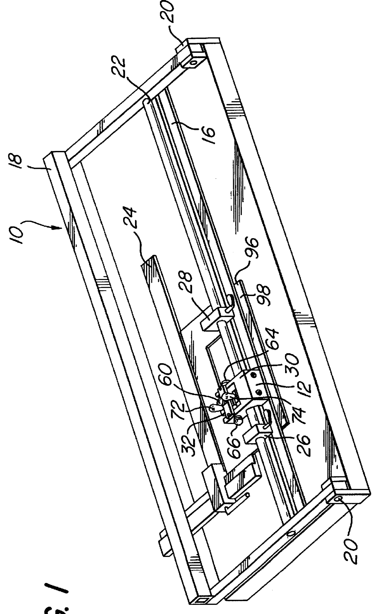 Hand-operated cutter for a sheet-like workpiece and a method of cutting