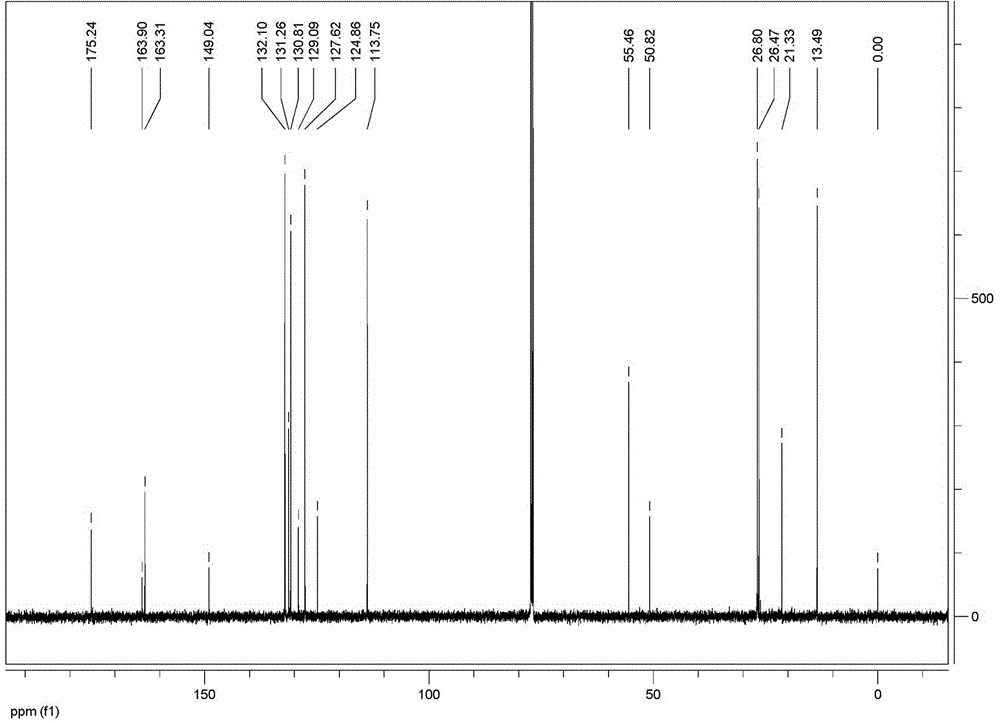 2-carbonyl-2-phenyl acetic acid para methoxyphenyl carbonylhydrazone di-n-butyl tin complex and preparation method and application thereof