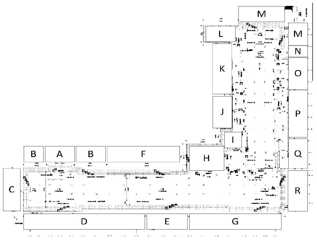 Rock mass damage monitoring method in rock foundation pit excavation process