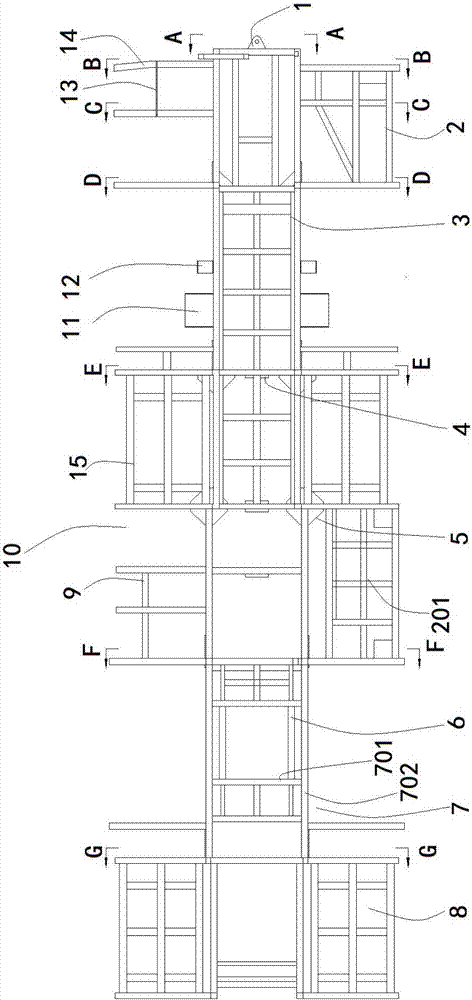 High performance underpan framework assembly used for pure electric bus