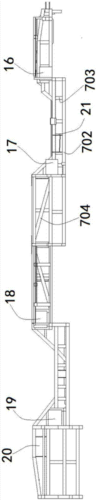 High performance underpan framework assembly used for pure electric bus