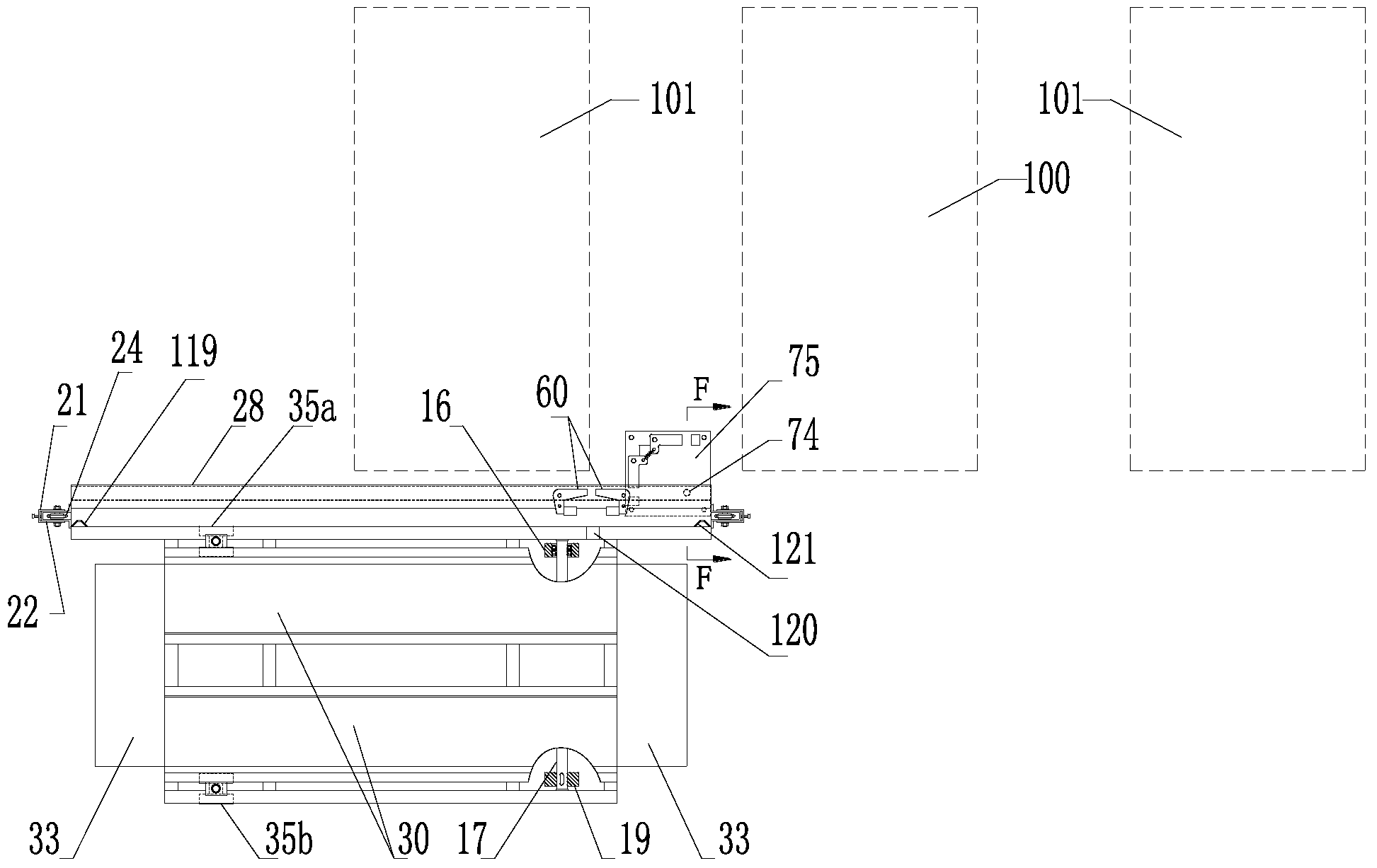 Parking system and method for taking vehicle