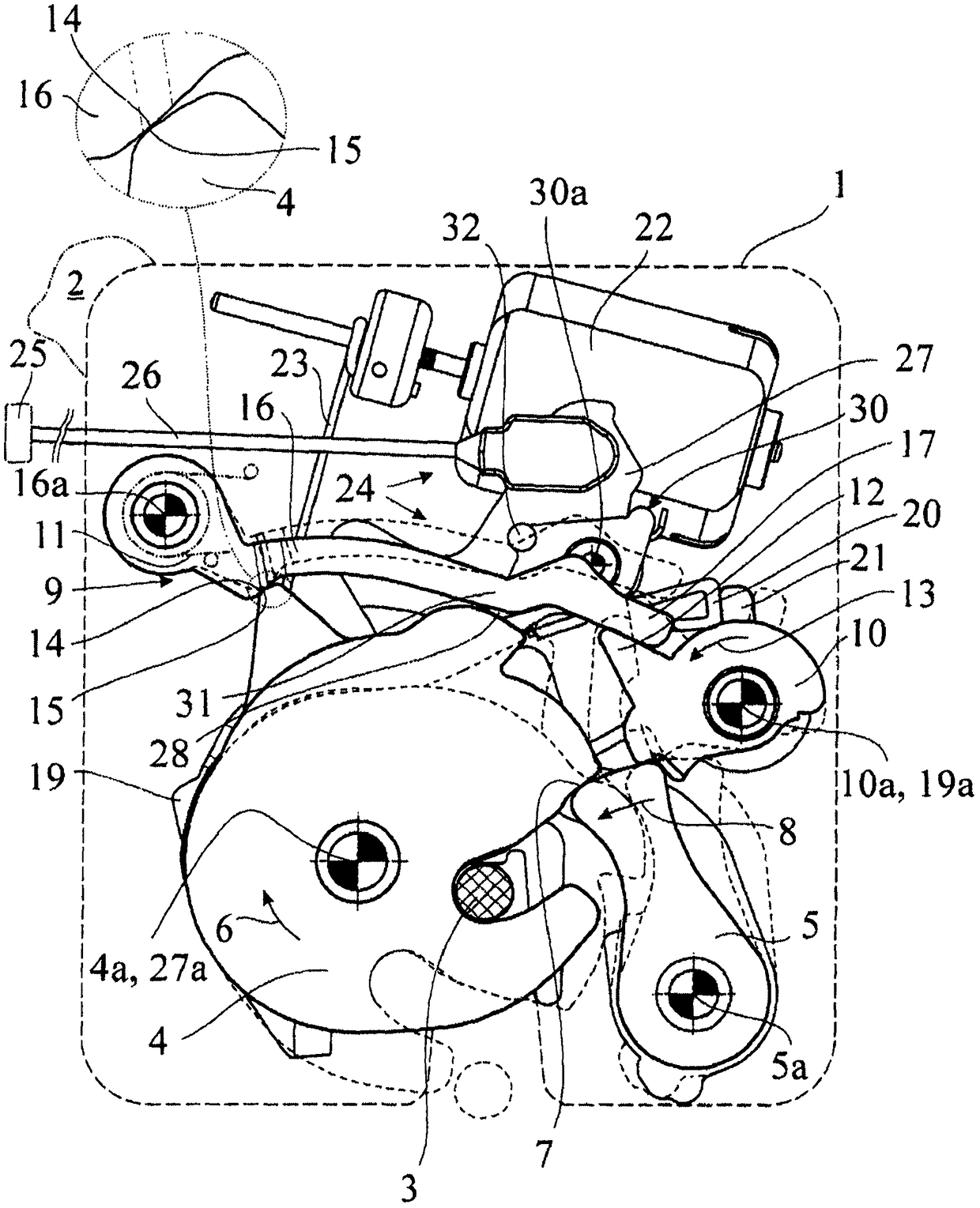 Motor vehicle lock