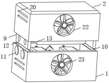 Generator set structure based on hybrid automobile engine