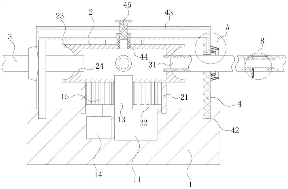 Agricultural internet-of-things soil detection irrigation device with humidity control function