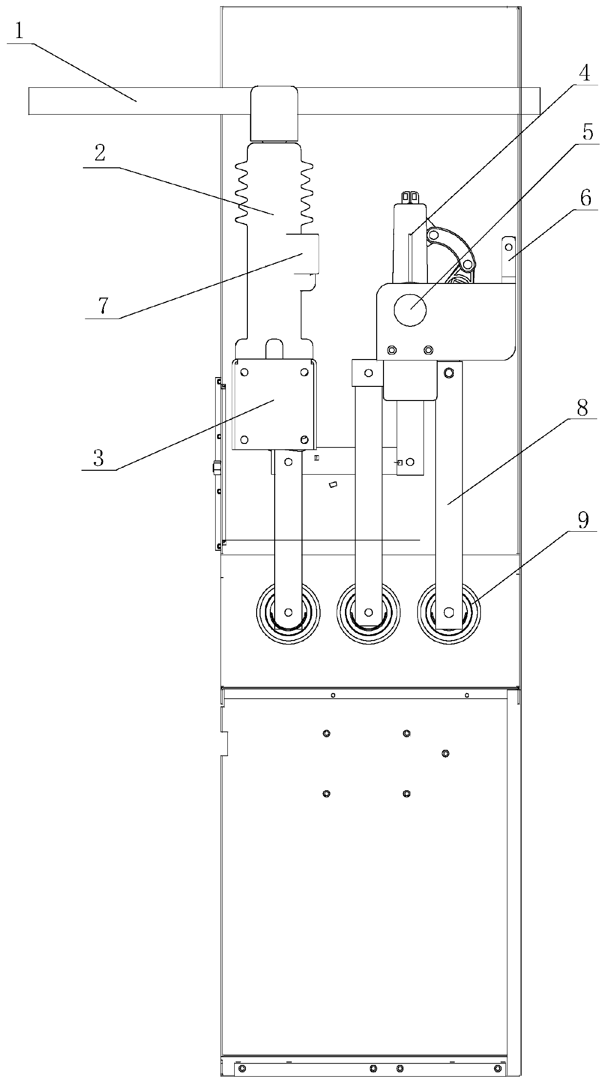 Normal-pressure environmental protection air switch cabinet