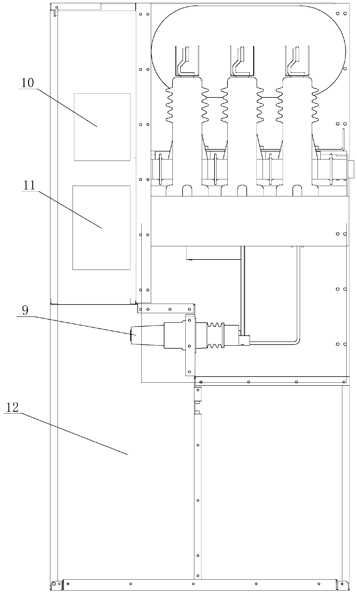 Normal-pressure environmental protection air switch cabinet