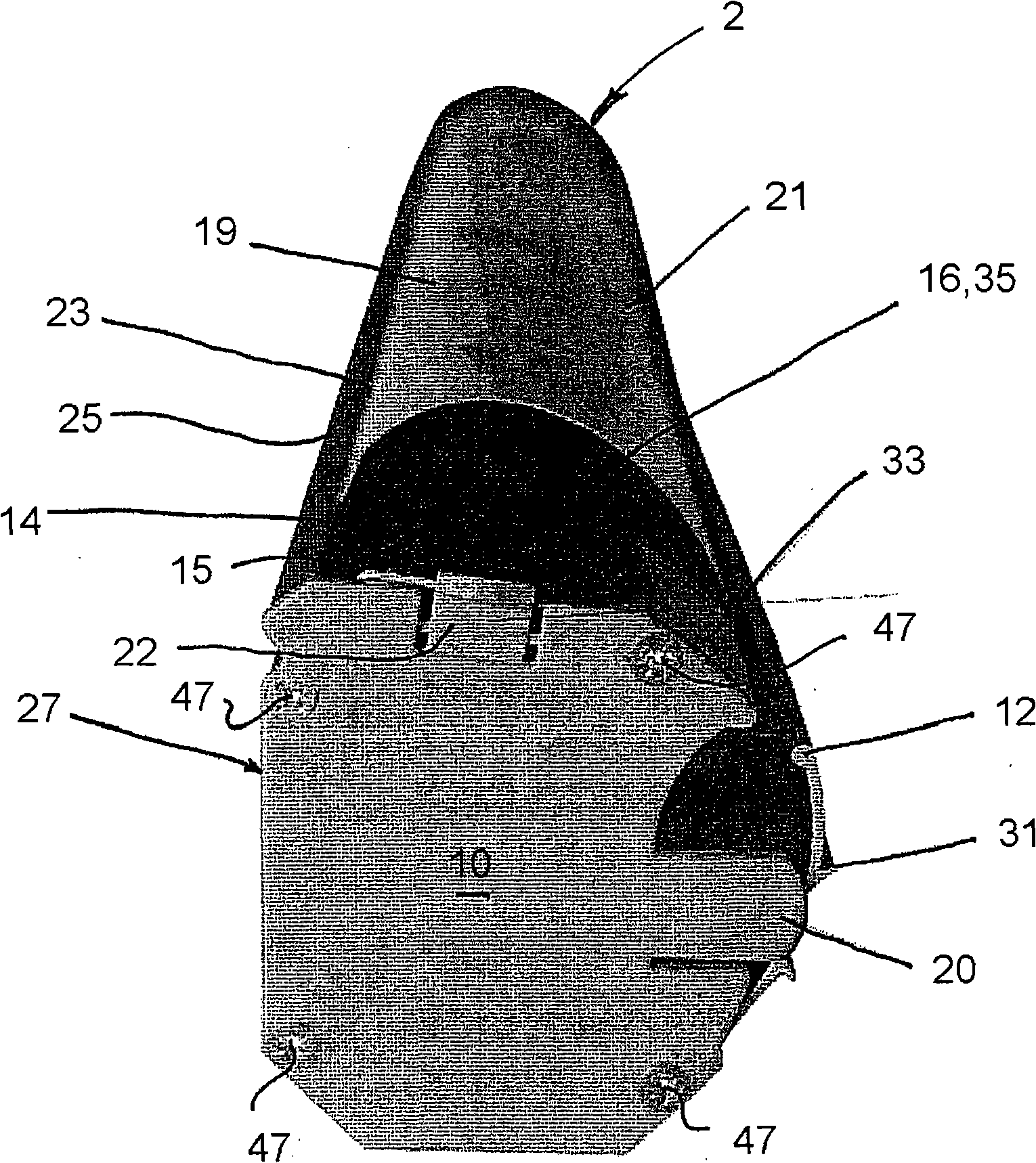 Method and device for application of self-adhesive foil