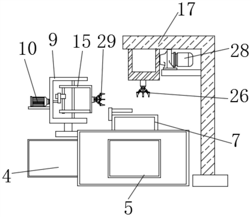 Packaging detection equipment with classified clamping function for diode processing