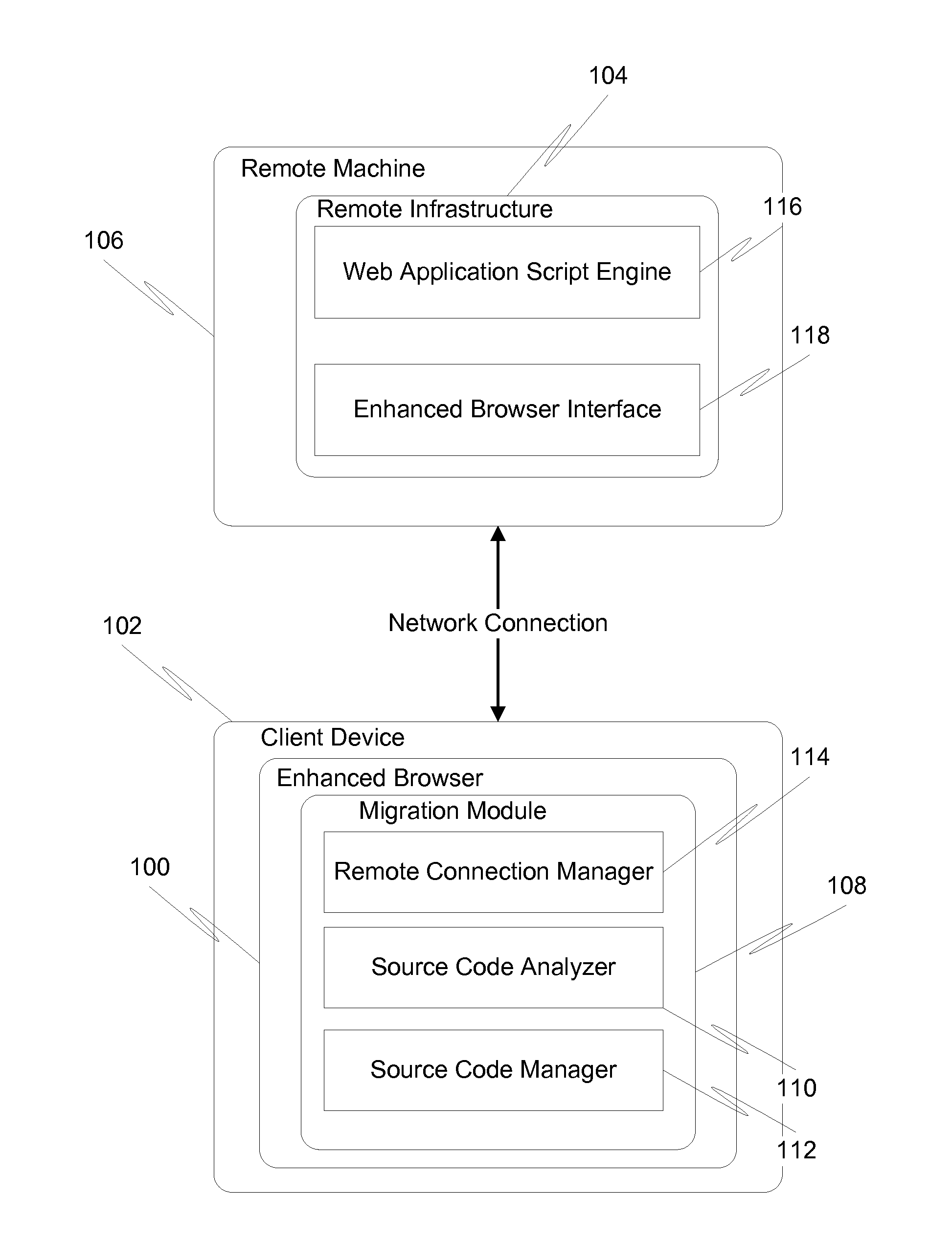 Web application script migration